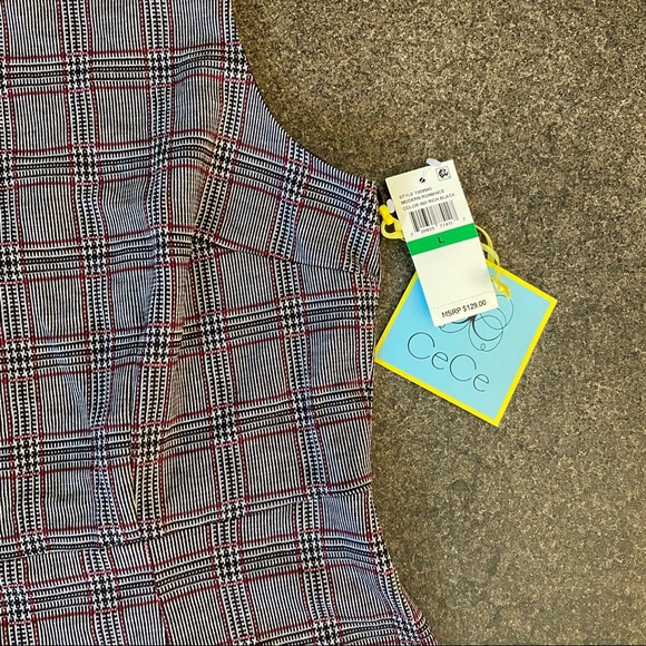 Cece plain Peterson collar dress - Picture 4 of 4